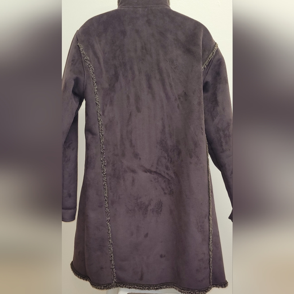 Ll Bean Suede Lined Coat - image 2